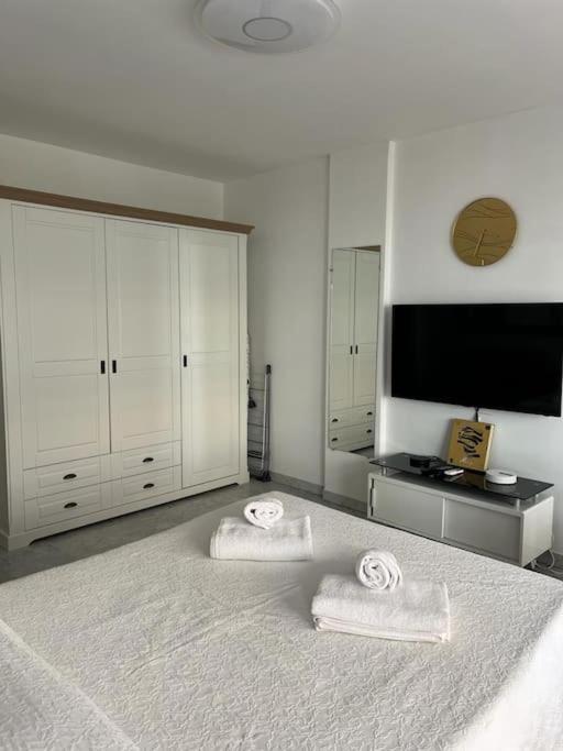 Studio Entre Plages Et Monaco Climatise Parking 罗克布吕讷-卡普马丹 外观 照片